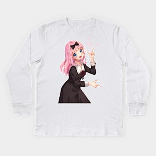 Shuki Shuki Doki Doki Kids Long Sleeve T-Shirt